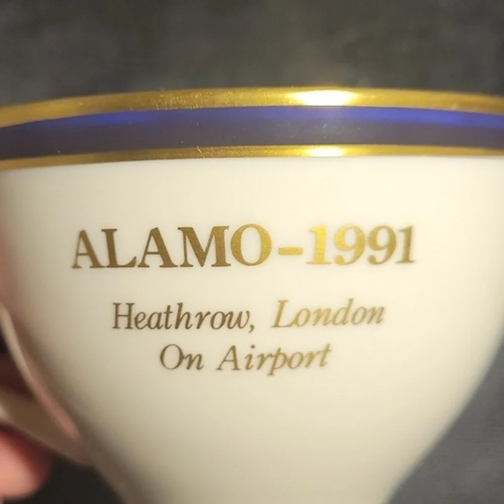 PICKARD CHINA ALAMO LONDON CUP AND SAUCER